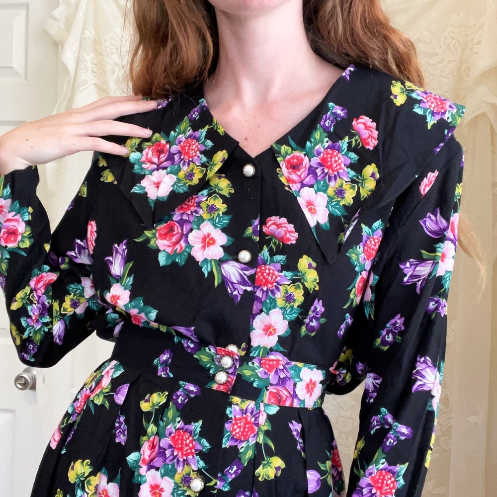 Pearl Button Down Blouse